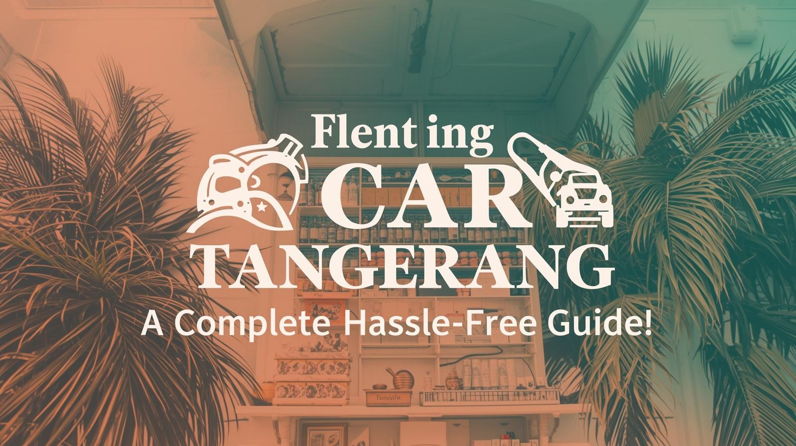 Tips Sewa Mobil di Tangerang: Panduan Lengkap Anti Ribet!